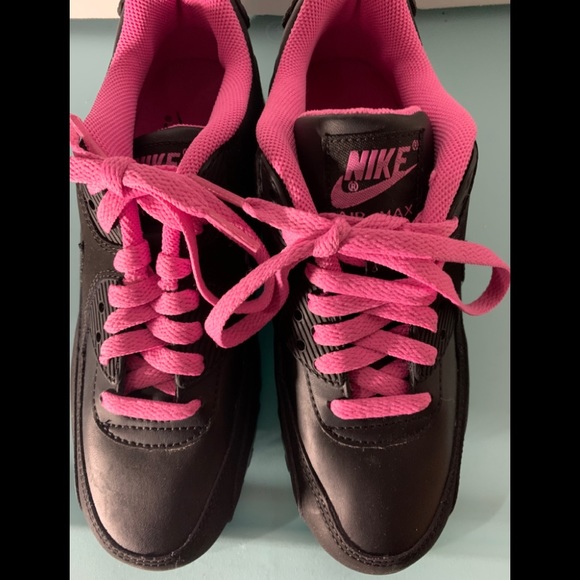 NEW VINTAGE NIKE AIR MAX RUNNING SHOES- PINK/BLK - Picture 3 of 14